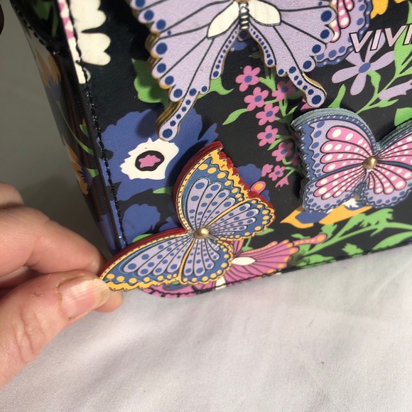 Vivienne Tam X Motorola Designer handbag Purse Bag Butterflies RUNWAY Swag - Picture 3 of 12